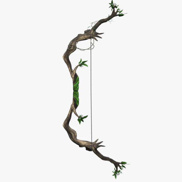 forest bow 3D Model .c4d .max .obj .3ds .fbx .stl .blend 