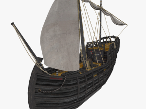 notorious ship 3D Model
