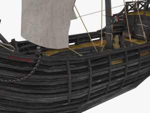 notorious ship Modèle 3D