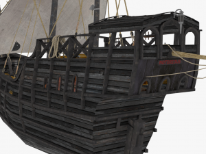 notorious ship Modèle 3D