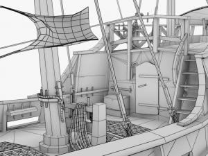 notorious ship Modèle 3D