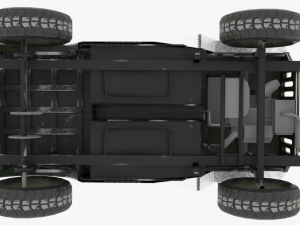 go kart willys jeep 3D Model