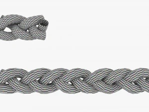 flat sinnet braid 3D Model