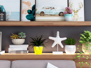 modern sofa set 6 3D Модель