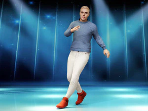 justin bieber ama&ntilde;ado Modelo 3D