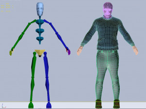 justin bieber rigged Modelo 3D
