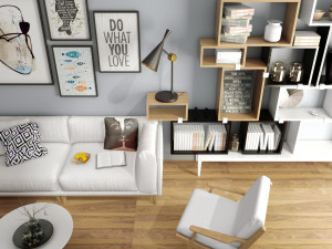 sofa set 3D 모델