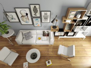 sofa set 3D 모델