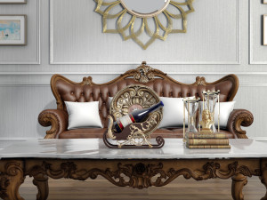 classic sofa set Modello 3D