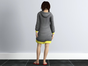 little girl 3D Модель