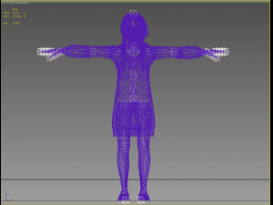 little girl 3D Модель