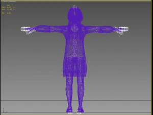 little girl 3D Model