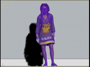 little girl 3D Модель