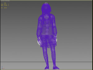 little girl 3D Модель