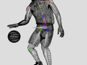 lebron james 3D Model