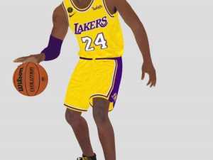 kobe bryant 3D 模型
