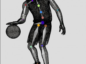 kobe bryant 3D 模型