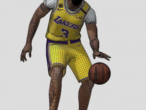 anthony davis basketball player Modelo 3D