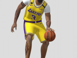 anthony davis basketball player Modelo 3D