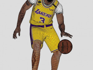 anthony davis basketball player Modelo 3D