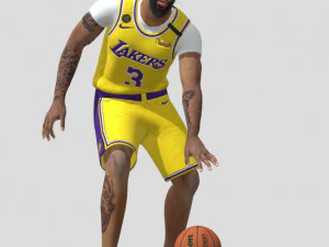 anthony davis basketball player 3D Model