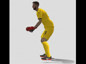 donnarumma euro 2020 3D Model