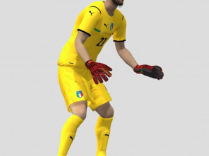 donnarumma euro 2020 3D Model