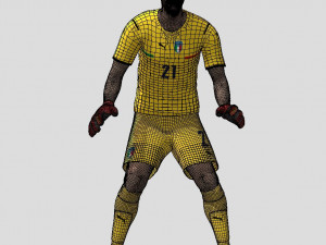 donnarumma euro 2020 3Dモデル