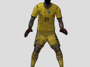 donnarumma euro 2020 3D Model