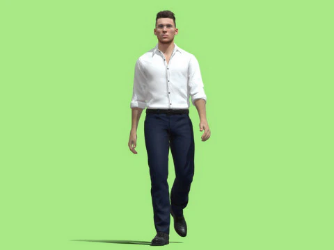 Business man 3D Model