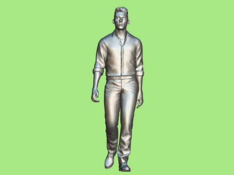 Business man Modello 3D