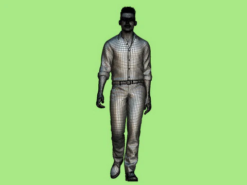 Business man 3D Model