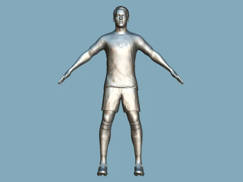 A-Pose Rigged Christos Tzolis 26-27 3D Model