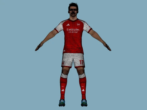 A-Pose Rigged Christos Tzolis 26-27 3D Model