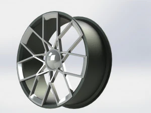 rim for bugatti chiron gt 3D Model