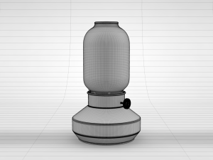modern night lamp 3D 모델