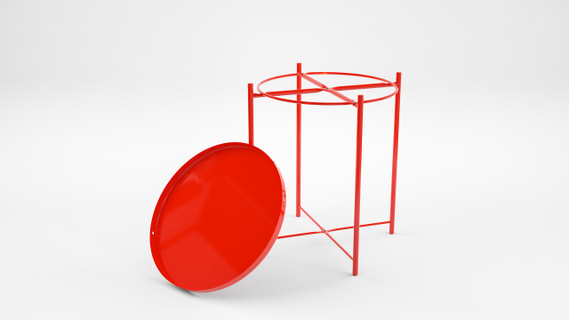 modern side table Modelo 3D .c4d .max .obj .3ds .fbx .stl .blend 
