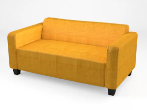 современный диван 3D Модель