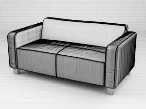 modern sofa 3D Модель