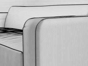 modern sofa 3D Модель