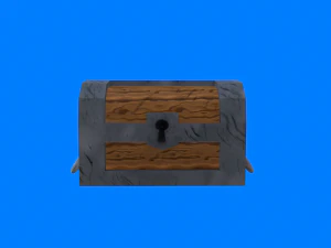 pirate chest 3D Model
