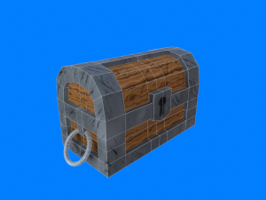 pirate chest Modelo 3D