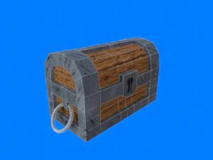 pirate chest 3D Model