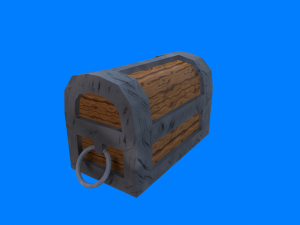 pirate chest Modelo 3D