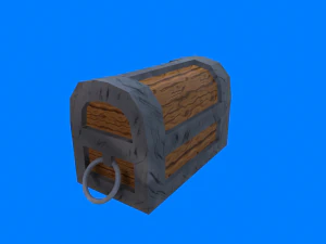 pirate chest 3D Model