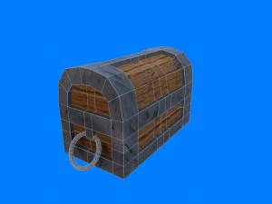 pirate chest Modelo 3D