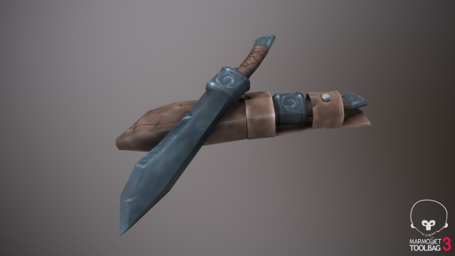 dagger 3D 模型 .c4d .max .obj .3ds .fbx .stl .blend 