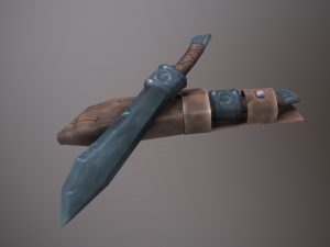 dagger 3D 모델