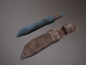 dagger 3D 模型