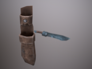 dagger 3D 模型